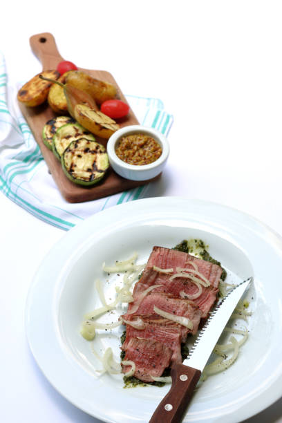 istock delicious meats with sauce 1220788022