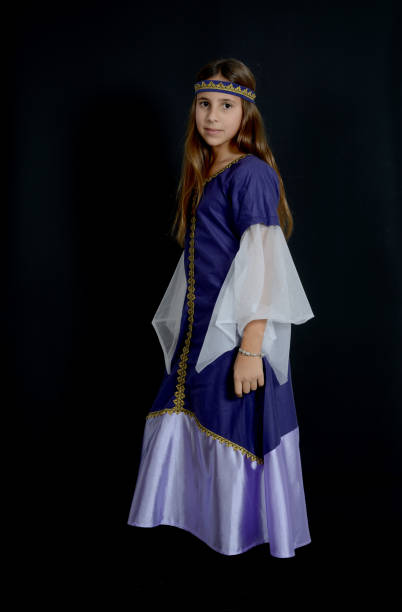 istock happy medioval girl 1220789916