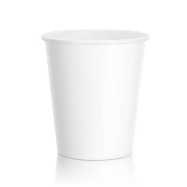 istock Realistic blank paper cup mockup. Coffee to go, take out mug. 1220804553