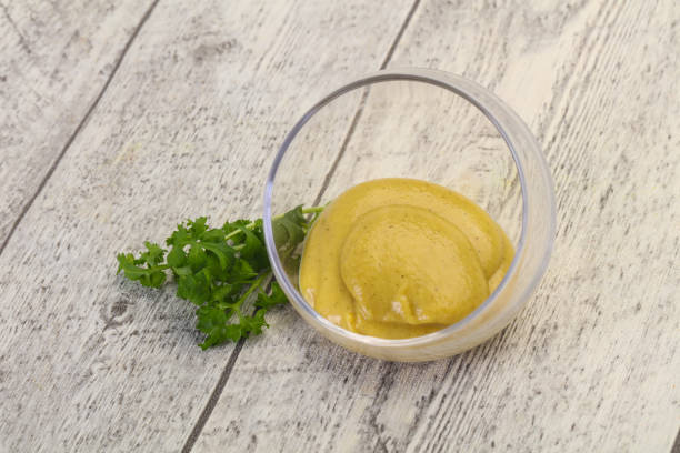 istock Mustard sauce in the bowl 1220806394