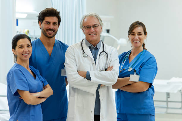 istock Portrait of a senior doctor looking at camera. 1220813402