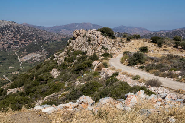 istock Mountains in the centre of Crete 1220818378