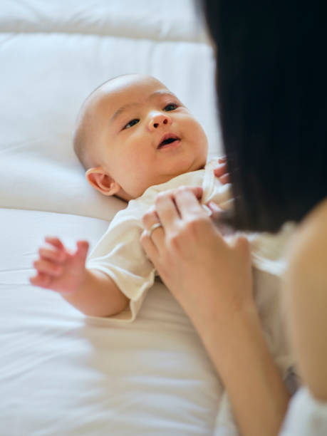 istock Japanese Mother and Baby 1220821723