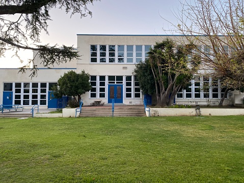 Exterior of elementary school