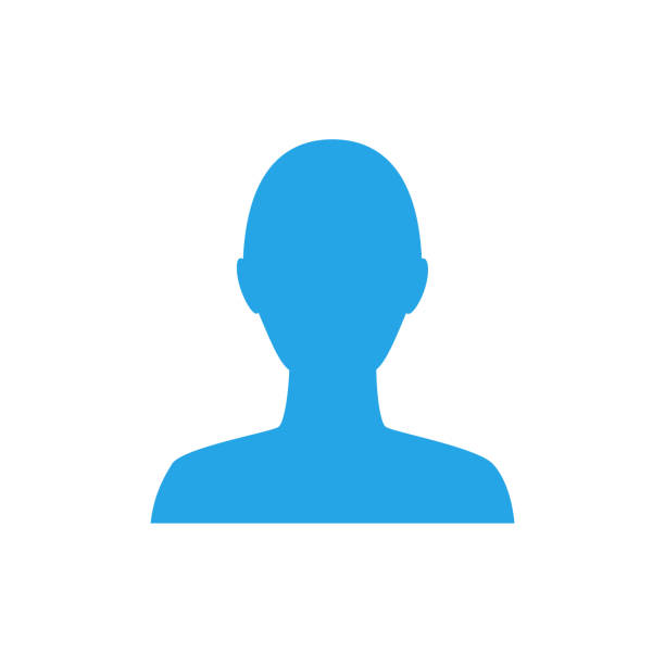 Anonymous gender neutral face avatar. Incognito head silhouette. Anonymous gender neutral face avatar. Incognito head silhouette anonymous avatar stock illustrations