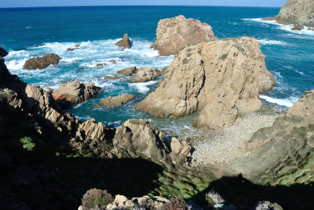 istock View of Capo Pecora, Arbus 1220831351
