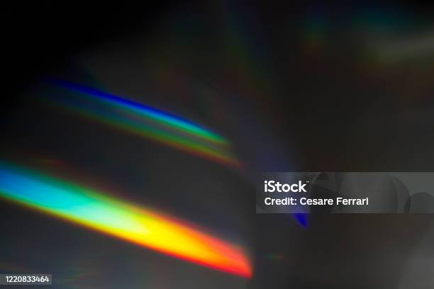Light Leak On Black Background Stock Photo - Download Image Now - Light Leak, Lens Flare, Light - Natural Phenomenon