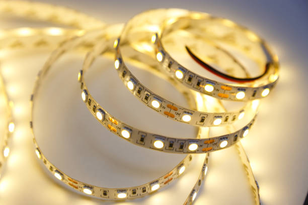 istock LED strip for decoration of interiors. 1220839658