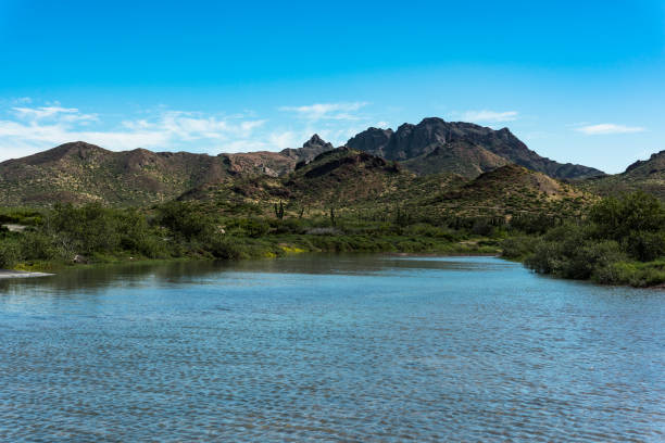 istock Mountains in front of Tecolote Beach 1220840630