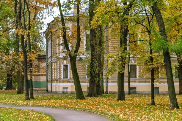 istock Autumn city landscape. 1220842437