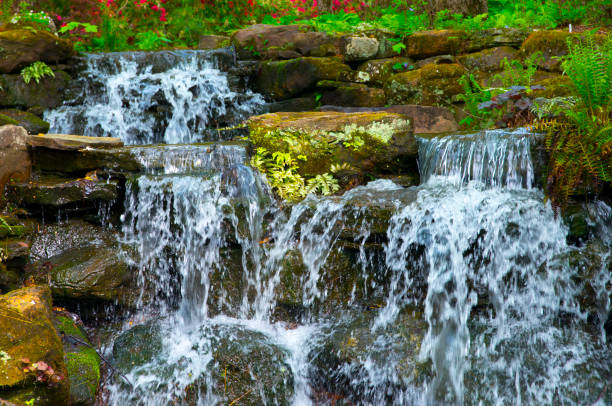 istock Waterfall  in a woodland Scene--Gibson County Indiana 1220843184