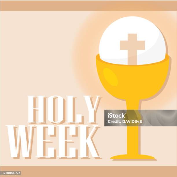 Holy Week Pfp Holy Week Poster Stock Illustration - Download Image Now - Abstract ...