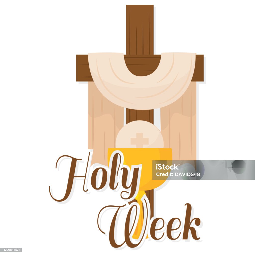 Holy Week Postre Holy Week Poster Stock Illustration - Download Image Now - Abstract ...