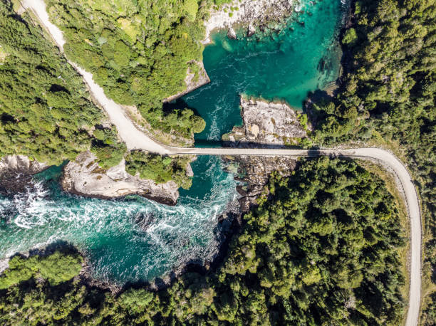Futaleufu river in the chilean Patagonia