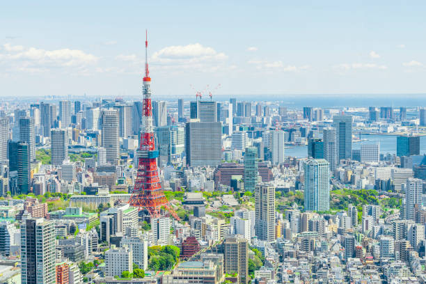 istock Tokyo city skyline , Japan. 1220878546