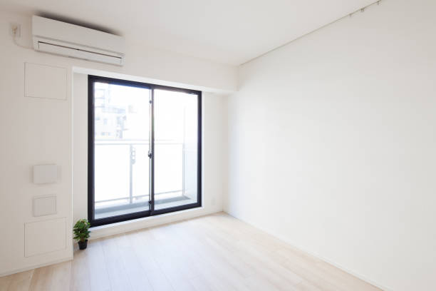 istock Living space with no furniture 1220882177