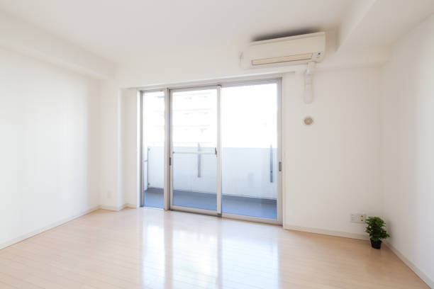 istock Living space with no furniture 1220882214