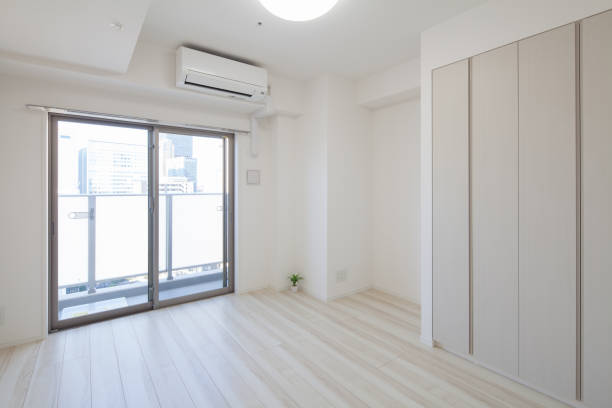 istock Living space with no furniture 1220882325
