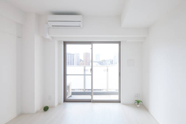 istock Living space with no furniture 1220882344