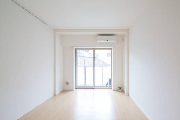 istock Living space with no furniture 1220882352