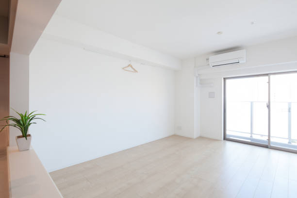 istock Living space with no furniture 1220882359