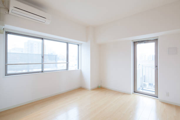 istock Living space with no furniture 1220882423