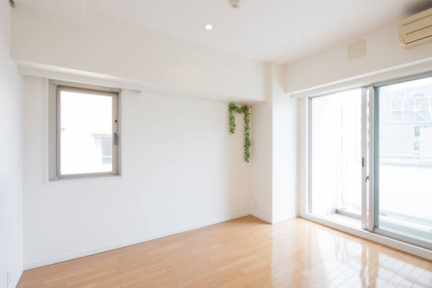 istock Living space with no furniture 1220882965