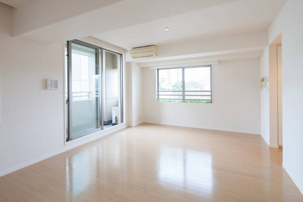 istock Living space with no furniture 1220883088