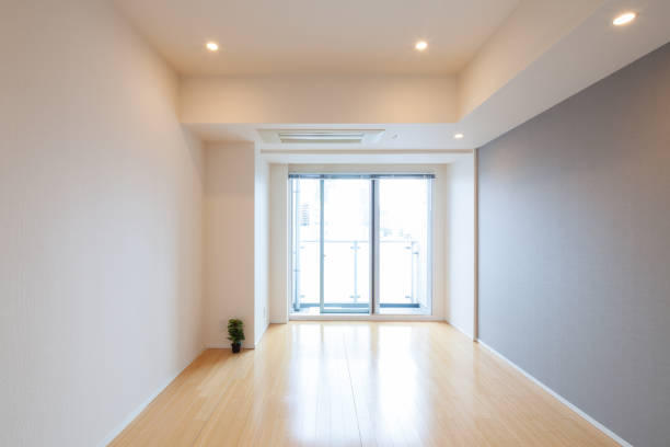 istock Living space with no furniture 1220883271