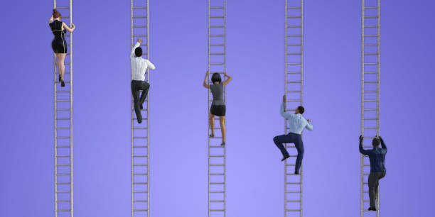 istock Climbing the Corporate Ladder 1220889222