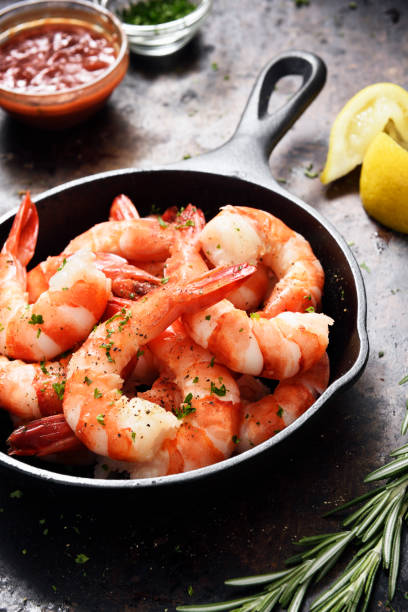 istock Shrimps and seasoning 1220892021
