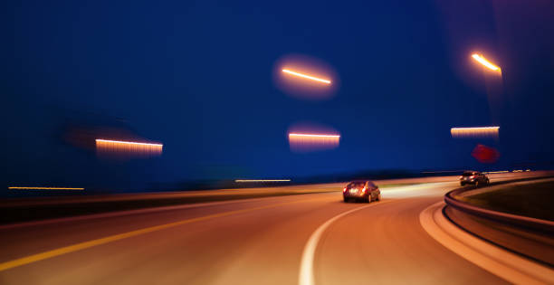 istock Cars speeding on overpass Miami 1220898050