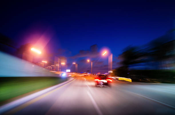 istock Driving along the McArthur Causeway Miami 1220898064