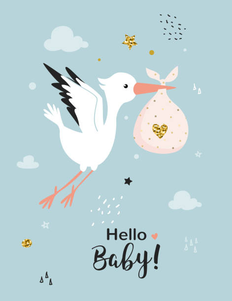 158 cm Cigogne de naissance en bois pour bébé cigogne - Kit de naissance pour la naissance - Décoration de la maison - Cigogne 158 cm Cigogne de naissance en bois pour bébé cigogne - Kit de naissance pour la naissance - Décoration de la maison - Cigogne