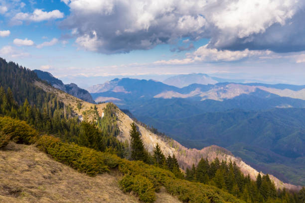 istock Mountain scenery in the Transylvanian Alps in spring 1220902008