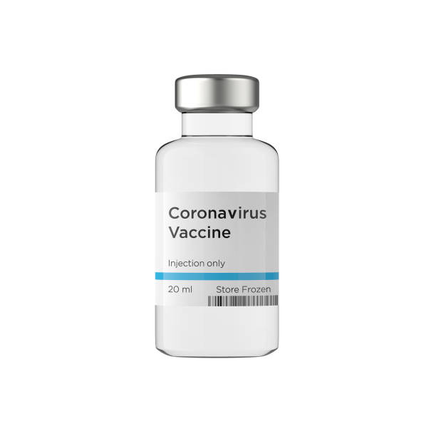 istock COVID-19 Vaccine bottle 3D Rendering 1220902259