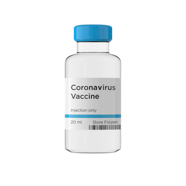 istock COVID-19 Vaccine bottle 3D Rendering 1220902331