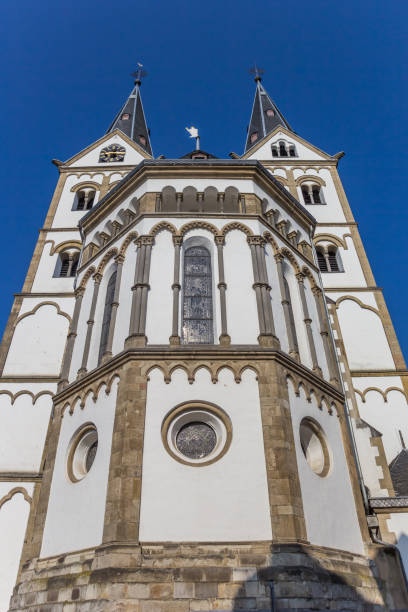 istock Facade of the St. Severus church in Boppard 1220905231