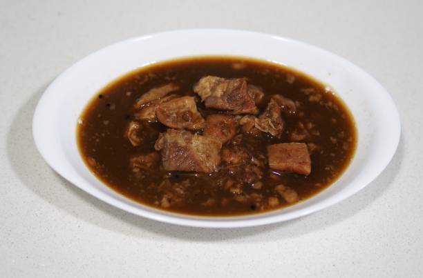 istock Chinese braised beef brisket with radish 1220914438