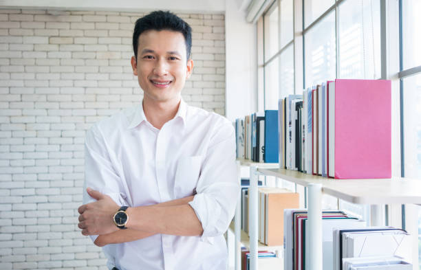 istock Portrait of handsome Happy Man Smiling 1220917280