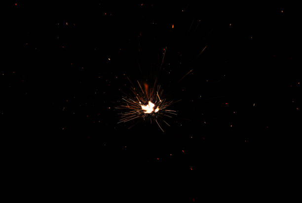 istock fire flames with sparks on a black background 1220922379
