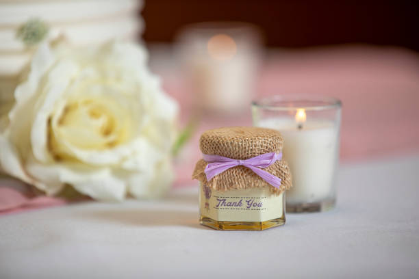 istock Thank you gift handout for a wedding ceremony 1220922515