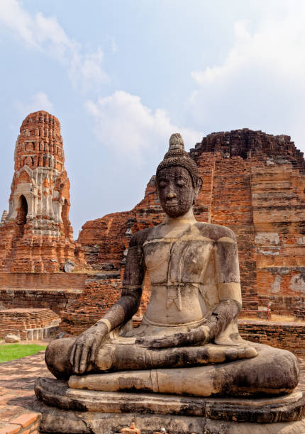 istock Buddhist temple of Wat Mahathat, Sukhothai - Thailand 1220923736