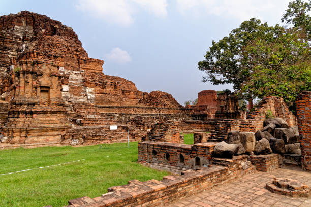 istock Buddhist temple of Wat Mahathat, Sukhothai - Thailand 1220923737