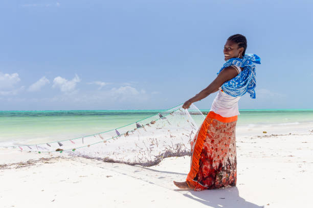 110+ Fishing Net Fishing Beach Zanzibar Stock Photos, Pictures &  Royalty-Free Images - iStock