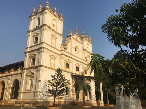 istock A Church at Divar Island, Goa, India 1220927367