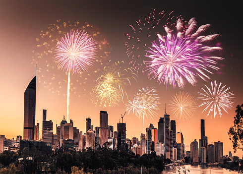 melbourne fireworks