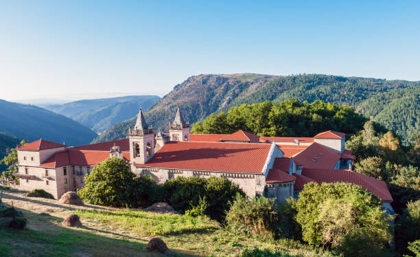 istock Monastery of San Esteban, Galicia, Spain 1220929342