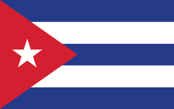 istock Cuba flag vector graphic. Rectangle Cuban flag illustration. Cuba country flag is a symbol of freedom, patriotism and independence. 1220930707
