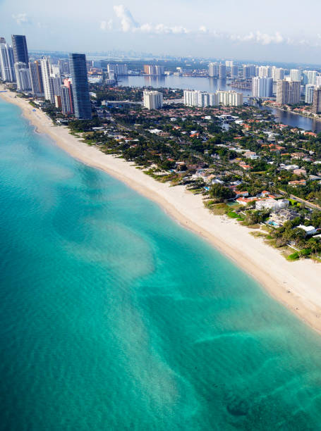 istock Aerial View of South Beach, Miami. 1220931977
